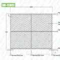 Temporary Construction Fence Panel